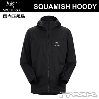 ARC'TERYX A[NeNX XR[~bV t[fB Y@Squamish Hoody Mens BlackSAebNX GORE-TEX arcteryx