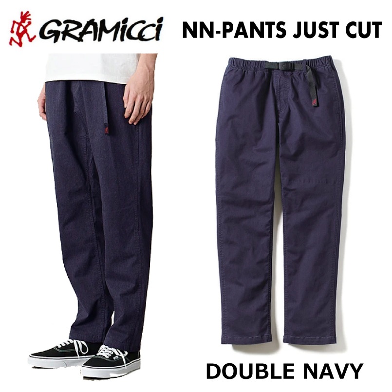 グラミチ NN pants just cut double navy Mサイズ