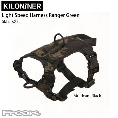 KILONINER LiCi[ hbO n[lX TCY XXSLight Speed HarnessMulticam Black DOG 
