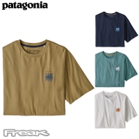 パタゴニア PATAGONIA メンズ Tシャツ 37400＜Men's Alpine Icon Regenerative Organic Cotton T-Shirt  メンズ・アルパイン・アイコン・リジェネラティブ・オーガニックコットン・Tシャツ＞2021SS ※取り寄せ品
