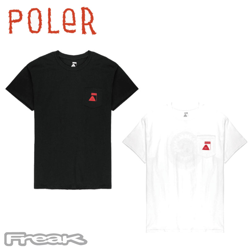 POLeR ポーラーアウトドアスタッフ■送料込■デニム染 ポケット Tシャツ■紺 L■サーフィン スケートボード キャンプ ネイタル パタゴニア POLAR】TEAM TEE green ポーラー ティーシャツ 半袖 スケート