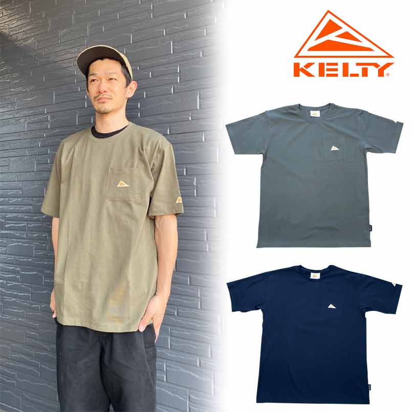 KELTY ケルティ CORDURA ミニロゴポケットS/S Tシャツ メンズ