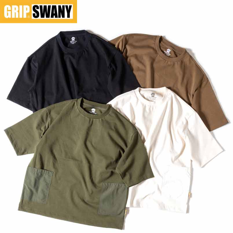 グリップスワニー GRIP SWANY キャンプポケットTシャツ 2.0 CAMP