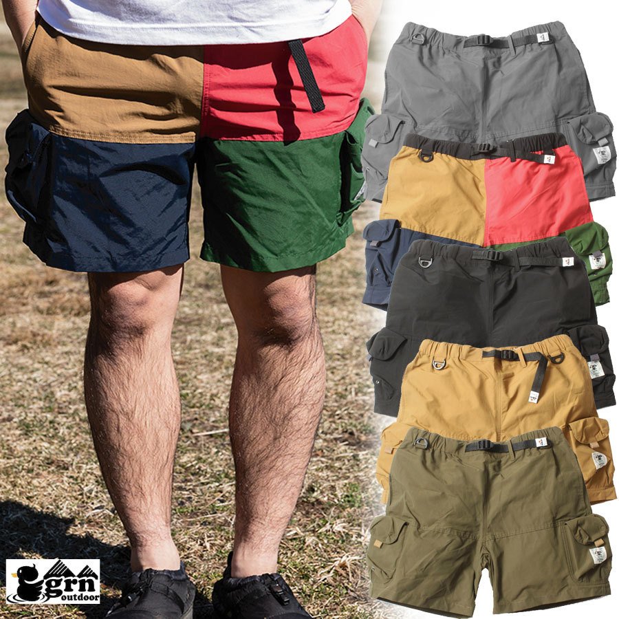 grn outdoor ジーアールエヌ アウトドア 手ぶら ショーツ TEBURA