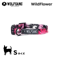 ウルフギャング マンアンドビースト WOLFGANGS MAN&BEAST  WildFlower Collar S サイズ　( ドッグ 胴輪 ハーネス ペット用品 犬 リーシュ リード)