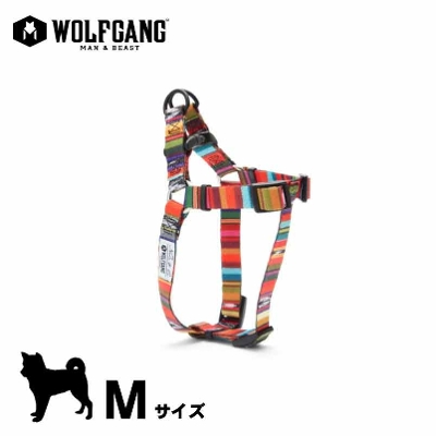 ウルフギャング マンアンドビースト WOLFGANGS MAN&BEAST  Antiqua Harness M サイズ　( ドッグ 胴輪 ハーネス ペット用品 犬 リーシュ リード)