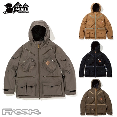 grn outdoor ジーアールエヌ アウトドア TEBURA MOUNTAIN PARKA21