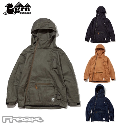 grn outdoor ジーアールエヌ アウトドア HIASOBI CAMPER JACKET ヒ 