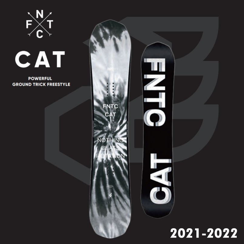 11～12月発送】FNTC CAT 21-22 SNOWBOARD ダブルキャンバーモデル