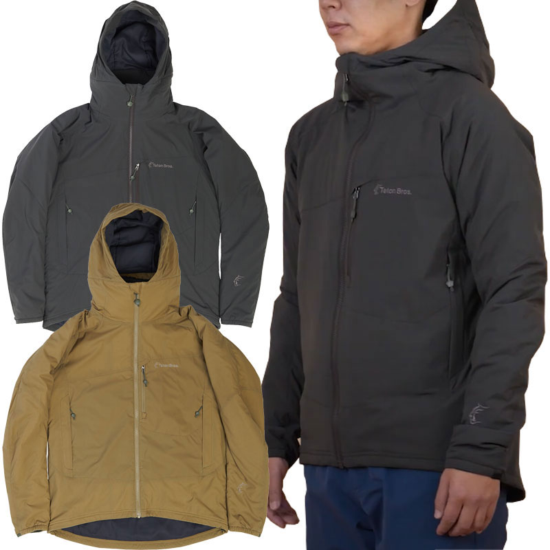 MENs L  ティートンブロス ワピティ ジャケット Wapiti Hoody ソフトシェル アクティブ インサレーション TETON BROS TB143-08M イエロー系