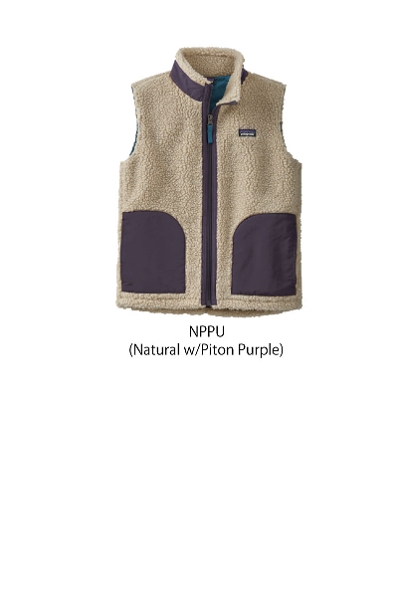 p^SjA PATAGONIA LbY xXg 65619Kids' Retro-X Fleece Vest@LbYEgXExXg2021FW