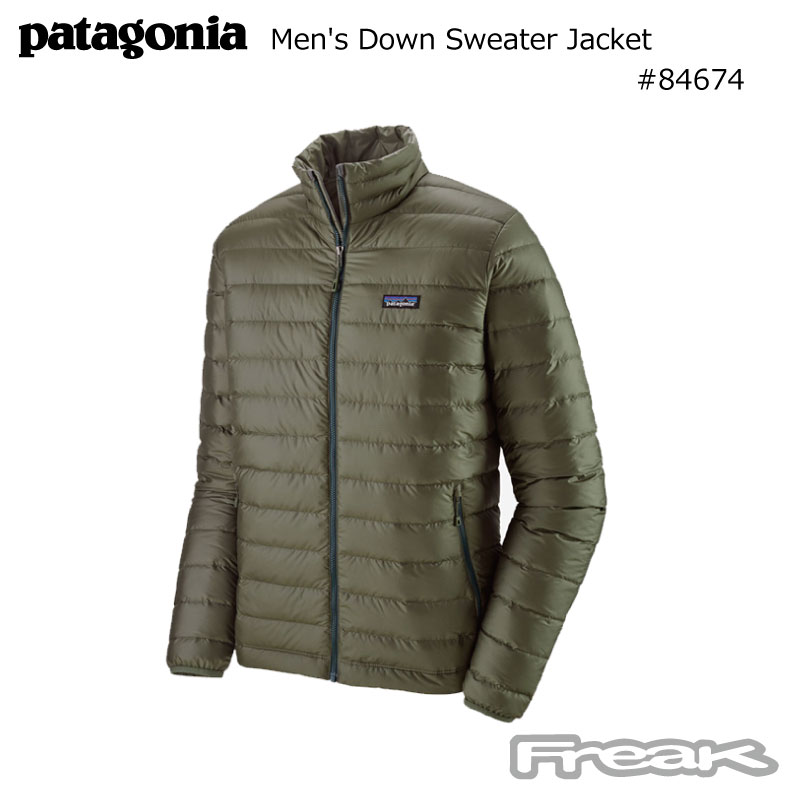 MENs M  パタゴニア ダウン セーター Down Sweater 800FP ジャケット PATAGONIA 84674 UWTB Underwater Blue ブルー系