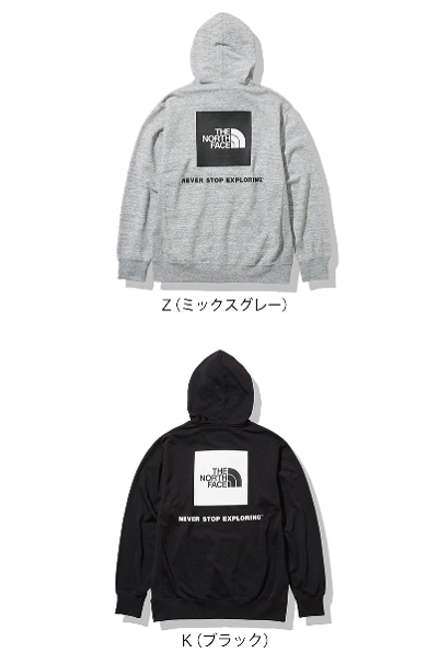 限定SALE安いTHE NORTH FACE バックスクエアロゴフーディサイドリブ L 美品 トップス