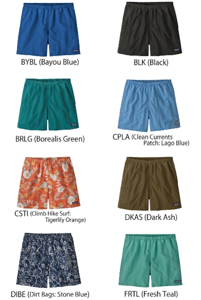 パタゴニア メンズ バギーズショーツ ５インチ PATAGONIA 57022 Men's Baggies Shorts - 5 2022SS  パタゴニア FREAK WEB STORE