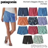 パタゴニア PATAGONIA レディース  ショーツ 57058＜Women's Baggies Shorts  ウィメンズ・バギーズ・ショーツ＞