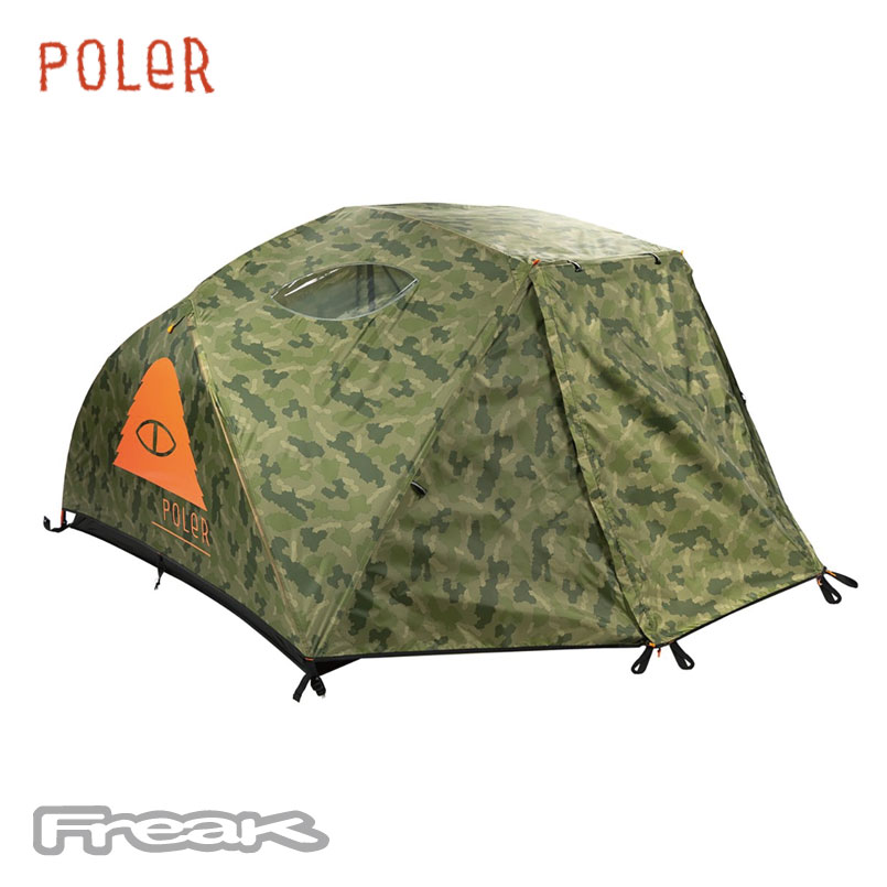 ポーラー アウトドアスタッフ テント POLER 2 PERSON TENT FURRY CAMO