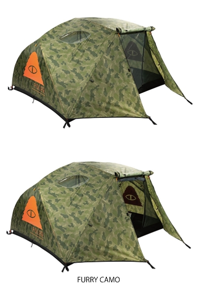 ポーラー アウトドアスタッフ テント POLER 2 PERSON TENT FURRY CAMO 