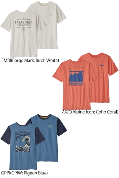 パタゴニア PATAGONIA キッズ ボーイズ Tシャツ 62174＜ Boys' Regenerative Organic Certification Cotton Graphic T-Shirt  ボーイズ・リジェネラティブ・オーガニック・サーティファイド・コットン・グラフィック・Tシャツ＞ 2022SS※取り寄せ品
