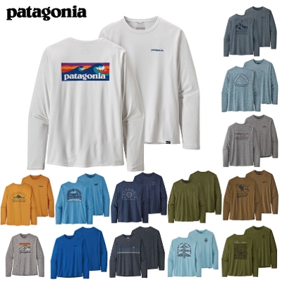 p^SjA PATAGONIA Y sVc 45190Men's Long-Sleeved Capilene Cool Daily Graphic Shirt YEOX[uELv[EN[EfC[EOtBbNEVc 2022SS 񂹕i