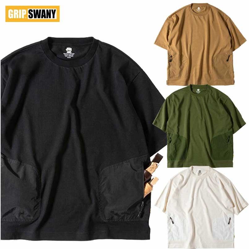 グリップスワニー GRIP SWANY キャンプポケットTシャツ CAMP POCKET T SHIRT メンズ レディース キャンプ キャンパー  GSC-47 キャンプポケットTシャツ 半袖/キャンプ アウトドア Tシャツ グリップスワニー FREAK WEB STORE