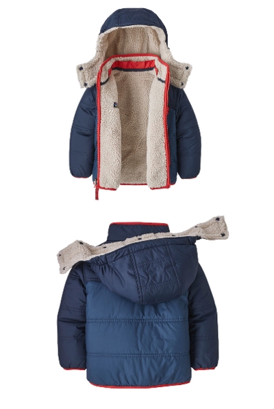 p^SjA PATAGONIA LbY xr[ WPbg 61160Baby Reversible Tribbles Hoody  xr[ o[Vu guY t[fB 2022FW 񂹕i