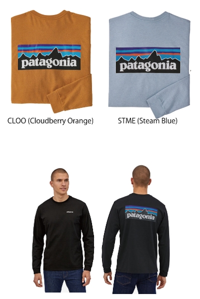 パタゴニア PATAGONIA メンズ Tシャツ 38518＜Men's Long-Sleeved P-6 Logo Responsibili-Tee  メンズ・ロングスリーブ・P-6ロゴ・レスポンシビリティー＞2022FW ※取り寄せ品