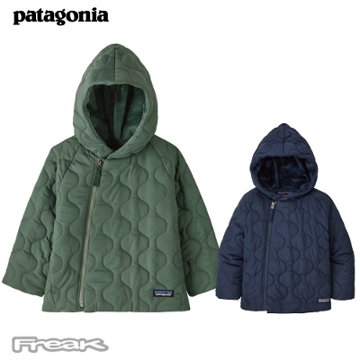 パタゴニア patagonia ベビー キルテッド パフ ジャケット) - アウター