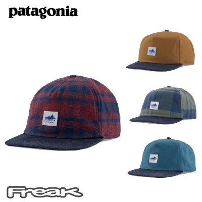 Patagonia パタゴニア レンジキャップ 帽子 チェック柄 新品 cap