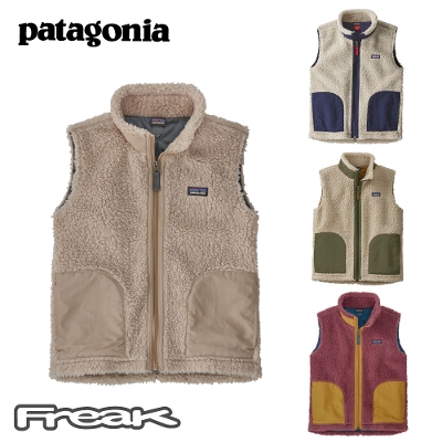 p^SjA PATAGONIA LbY t[X xXg 65619Kids' Retro-X Vest LbYEgXExXg2022FW