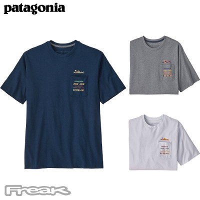 パタゴニア PATAGONIA メンズ Tシャツ 37593＜Men's Spirited Seasons Pocket Responsibili-Tee メンズスピリティッドシーズンズポケットレスポンシビリティー＞ 2023SS ※取り寄せ品