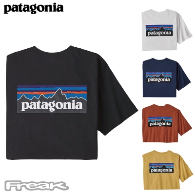 パタゴニア PATAGONIA メンズ Tシャツ 38504＜Men's P-6 Logo Responsibili-Tee  メンズ・P-6ロゴ・レスポンシビリティー＞2023SS ※取り寄せ品