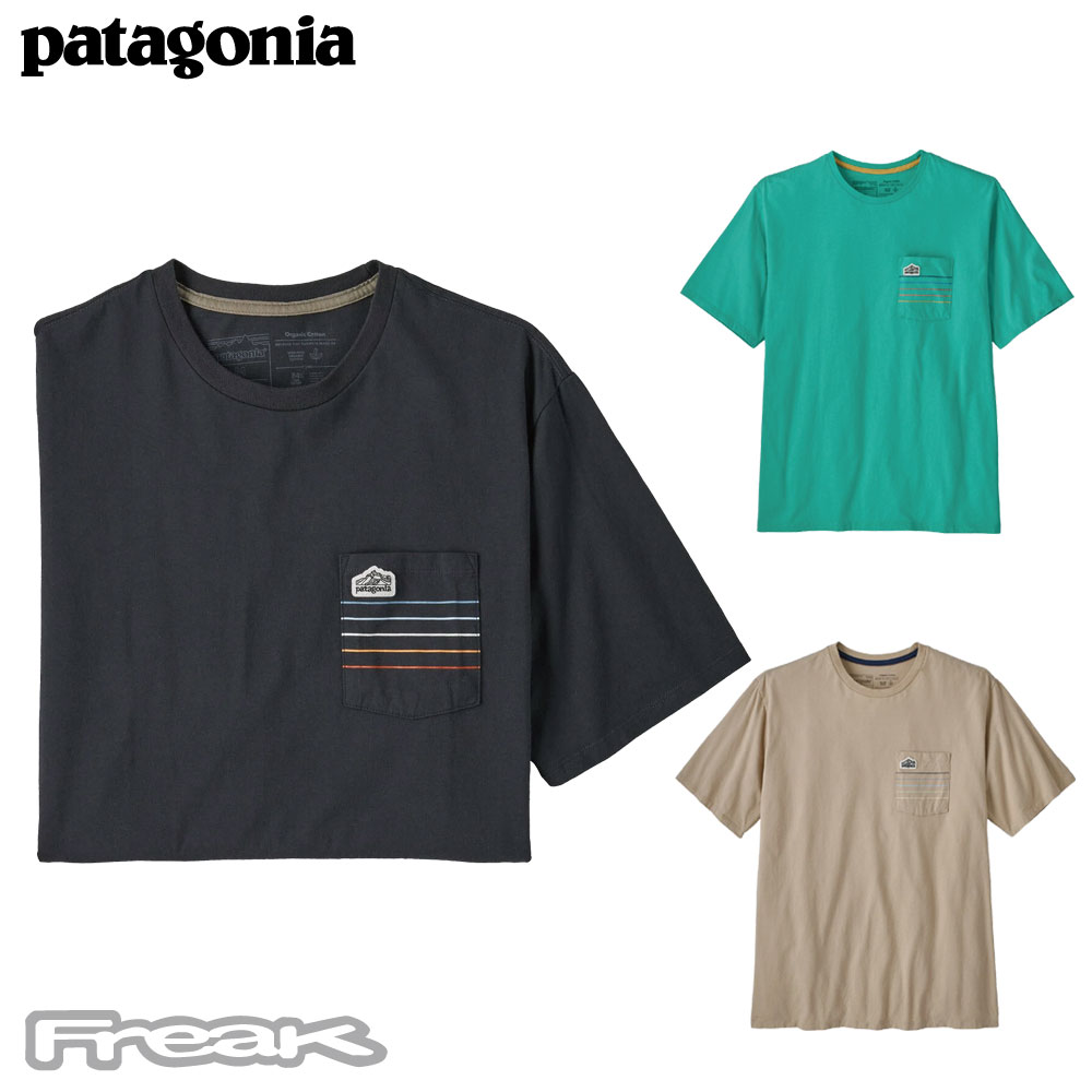パタゴニア PATAGONIA メンズ Tシャツ 37587＜Men's Line Logo Ridge