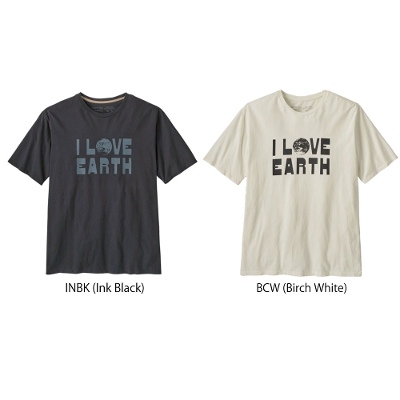 パタゴニア PATAGONIA メンズ Tシャツ 37669＜Men's Earth Love Organic T-Shirt メンズアースラブオーガニックTシャツ＞2023SS ※取り寄せ品