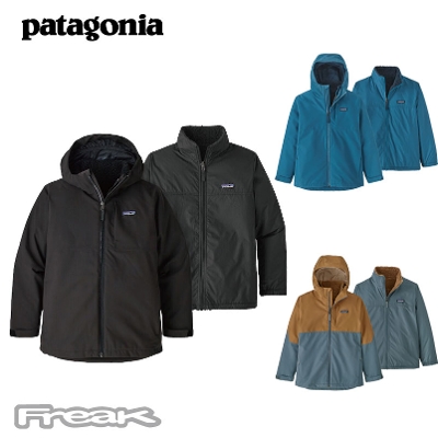 パタゴニア PATAGONIA 68035＜Boys' 4-in-1 Everyday Jacket  キッズ・フォーインワン・エブリデー・ジャケット＞キッズジャケット 2022FW