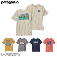 パタゴニア PATAGONIA キッズ ボーイズ Tシャツ 62174＜K's Regenerative Organic Certified Cotton Graphic T-Shirt  キッズリジェネラティブオーガニックサーティファイドコットングラフィックTシャツ＞2023SS ※取り寄せ品