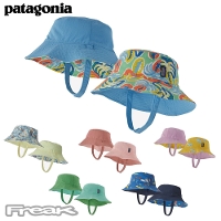 パタゴニア PATAGONIA ベビー HAT  66077＜ Baby Sun Bucket Hat ベビー・サン・バケツ・ハット＞ 2023SS※取り寄せ品