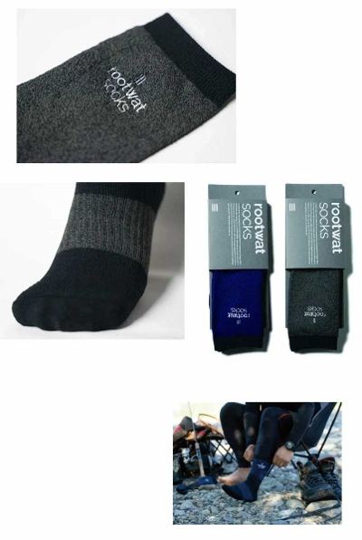＜rootwatsocks＞ 和紙 ハイブリッド ソックス  ミディアム(夏用) 東洋繊維 日本製 和紙使用 靴下 メンズ レディース WASHI HYBRID SOX MEDIUM