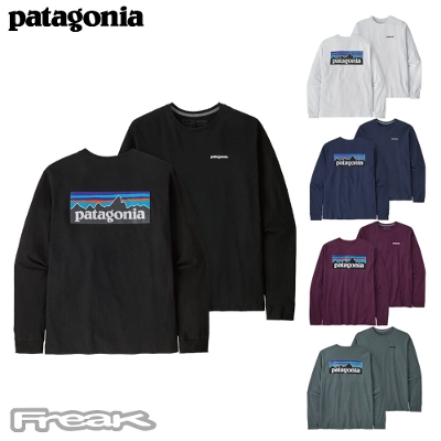 パタゴニア PATAGONIA メンズ Tシャツ 38518＜Men's Long-Sleeved P-6 Logo Responsibili-Tee  メンズ・ロングスリーブ・P-6ロゴ・レスポンシビリティー＞2023FW ※取り寄せ品