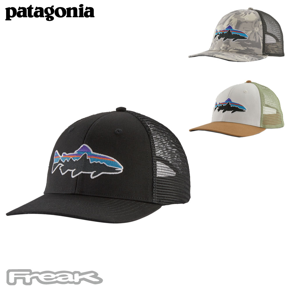 パタゴニア PATAGONIA キャップ 帽子 38288＜Fitz Roy Trout Trucker Hat  フィッツロイ・トラウト・トラッカー・ハット＞ 2024SS パタゴニア FREAK WEB STORE