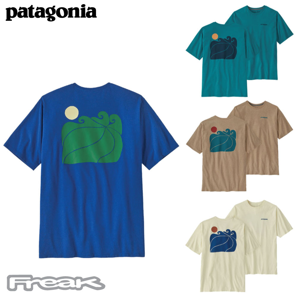 パタゴニア PATAGONIA メンズ Tシャツ 37718＜Men's Sunrise Rollers 