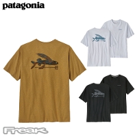 パタゴニア PATAGONIA メンズ Tシャツ 37598＜Men’s Flying Fish Responsibili-Tee メンズ・フライング・フィッシュ・レスポンシビリティー＞ 2024SS ※取り寄せ品