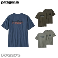 パタゴニア PATAGONIA メンズ Tシャツ 37549＜Men's Wild Waterline Pocket Responsibili-Tee メンズ・ワイルド・ウォーターライン・ポケット・レスポンシビリティー＞ 2024SS ※取り寄せ品