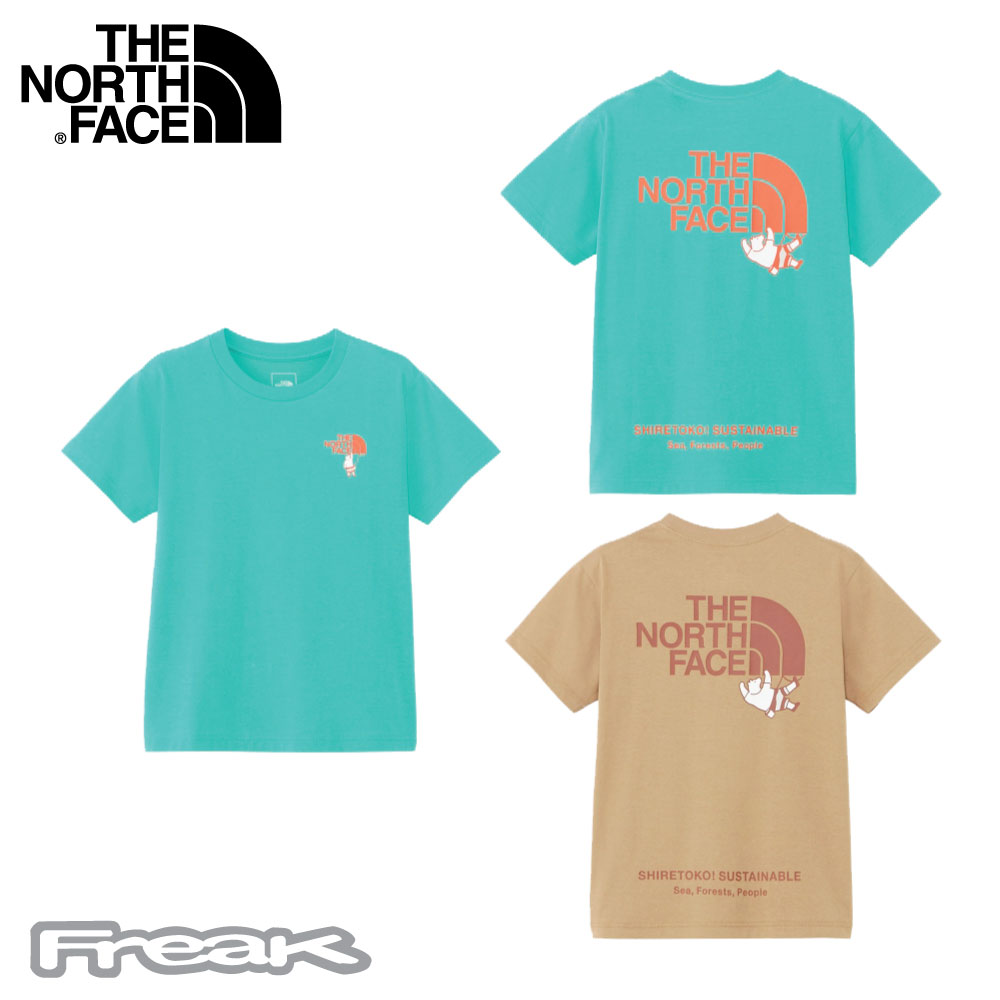 THE NORTHFACE ノースフェイス キッズ 半袖Ｔシャツ＜ショートスリーブシレトコトコティー S/S Shiretoko Toko Tee＞  NTJ32430ST 2024SS ザノースフェイス FREAK WEB STORE