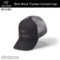A[NeNX ARC'TERYXBird Word Trucker Curved Cap o[h[h gbJ[ J[uh LbvXq bVLbv arcteryx