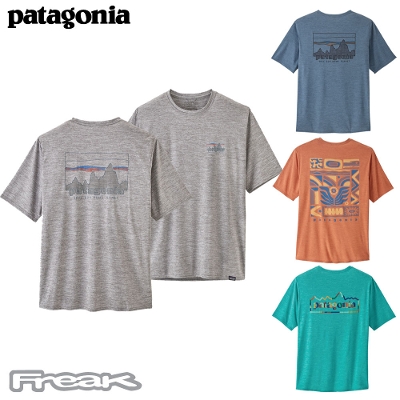 p^SjA PATAGONIA Y TVc 45235Men's Capilene Cool Daily Graphic Shirt YELv[EN[EfC[EOtBbNEVc 2024SS 񂹕i