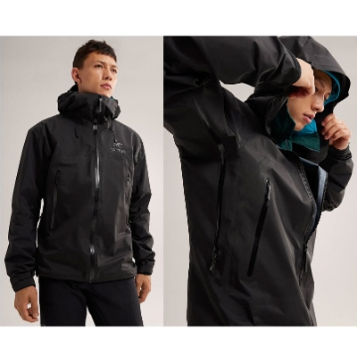 ll1_܂ ARC'TERYX A[NeNX Beta AR Jacket Stormhood Mens  Black  x[^ AR WPbg Xg[t[h Y ubN2024FW