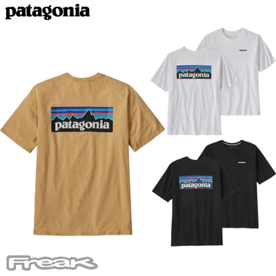 p^SjA PATAGONIA Y TVc 38504Men's P-6 Logo Responsibili-Tee  YEP-6SEX|VreB[2024FW 񂹕i