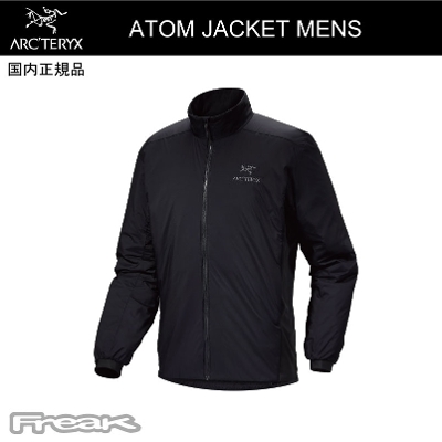 ll1_܂ ARC'TERYX A[NeNX Atom Jacket Mens Black Ag WPbg Y ubN 2024FW