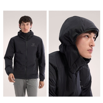 ll1_܂ ARC'TERYX A[NeNX Atom Hoody Mens Black Agt[fB[ Y ubN 2024FW