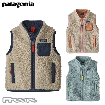 p^SjA PATAGONIA xr[ t[X xXg  61035Baby Retro-X Vest  xr[EgXExXg 2024FW 񂹕i